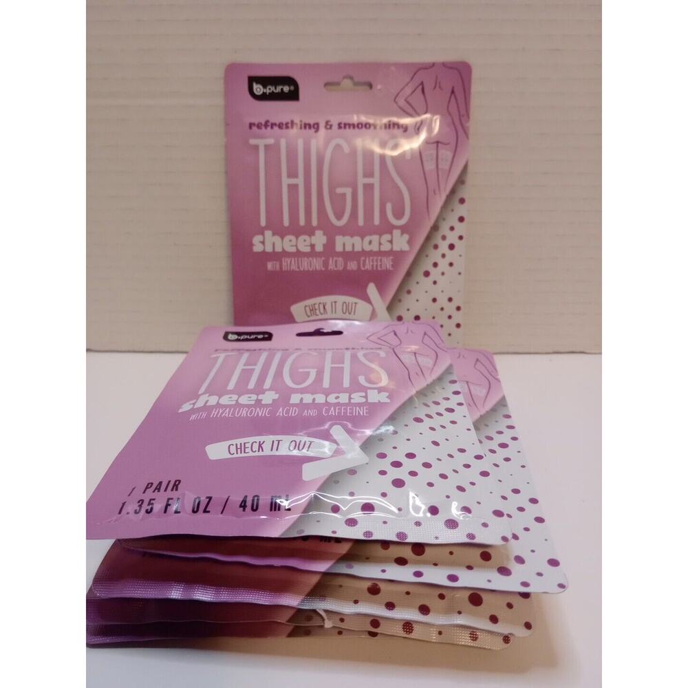 6 B-Pure Refreshing and Smoothing Thighs Sheets Mask
